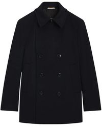 HUGO - Caban Coat - Lyst