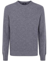 Barba Napoli - Round-Neck Knitwear - Lyst