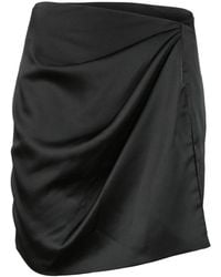 Nineminutes - Elegante Polyester Elastaan Jurk - Lyst