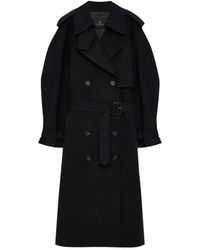 Anine Bing - Jassen ,Zwart ,Gabardine Pascale Maxi - Lyst