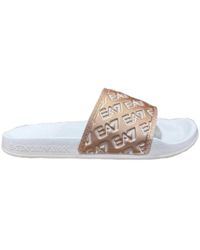 EA7 - Weiße Flip-Flops & Slider Für Frauen - Lyst