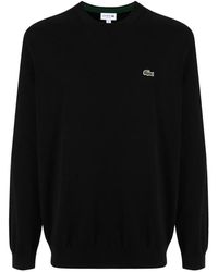 Lacoste - Round-Neck Knitwear - Lyst