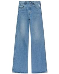 Coperni - Jeans ,Blauw ,Denim Wijde Pijpen Denim Broek - Lyst