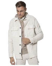 Mason's - Jassen ,Wit ,Katoen Corduroy Overshirt - Lyst