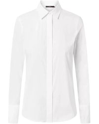 Windsor. - Overhemden ,Wit ,Katoen Shirts - Lyst