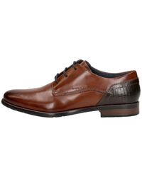 Bugatti - Schoenen ,Bruin ,Leer Licio Eco Derby Schoen - Lyst