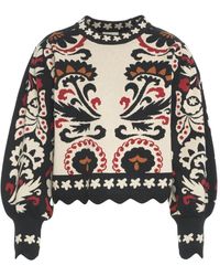 FARM Rio - Round-Neck Knitwear - Lyst