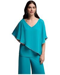 Joseph Ribkoff - Overhemden ,Blauw ,Stijlvolle En Trendy Blouse - Lyst
