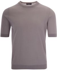 Ballantyne - Kurzarm-Pullover - Lyst
