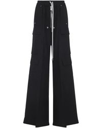Rick Owens - Luxus Schwarze Hose Aw25 - Lyst