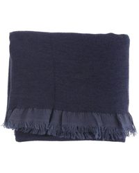 Faliero Sarti - Accessoires ,Blauw ,Wol Sciarpa Giselda - Lyst