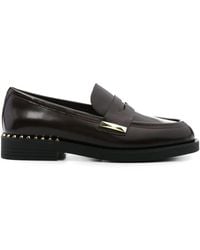 Ash - Whisper loafer aus leder mit nieten - Lyst
