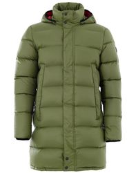 Moose Knuckles - Jassen ,Groen ,Katoen Giubbino Piumino Imbottito - Lyst