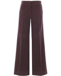 Incotex - Wide Trousers - Lyst