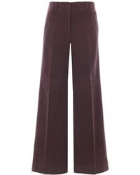 Incotex - Wide Trousers - Lyst
