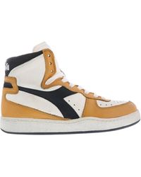 Diadora - Mi Basket Used Sneakers - Lyst