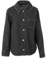 Max Mara - Enfasi Denim Shirt - Lyst