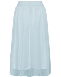 Saint Tropez - Rokken ,Blauw ,Polyester Coral Sz Rok - Lyst