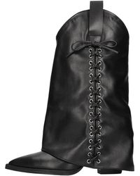 Toral - Stiefel Schwarz - Lyst