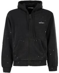 Carhartt - Hoodies & Sweatvesten ,Zwart ,Katoen Hooded Painter Jacket - Lyst