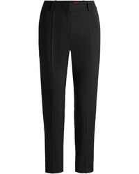 HUGO - Slim-Fit Trousers - Lyst