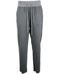 Panicale - Broeken ,Grijs ,Wol Pantalone - Lyst