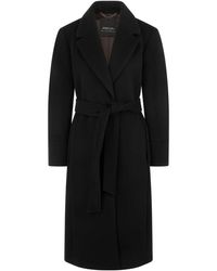 Marc Cain - Lange Wollen Jas - Lyst