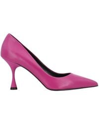 Gianmarco F. - Fuchsia Lederpumps - Lyst