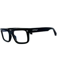 Off-White c/o Virgil Abloh - Rechteckige Clip-On-Sonnenbrille - Lyst