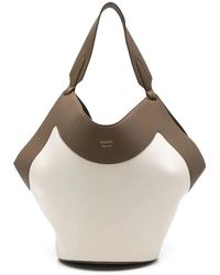 KHAITE - Bolso shopper Lotus mediano - Lyst
