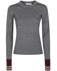 IRO - Truien & Vesten ,Grijs ,Muse Trui Met Lange Mouwen - Lyst