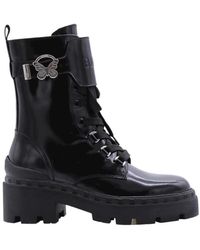 Blugirl Blumarine - Lace-Up Boots - Lyst