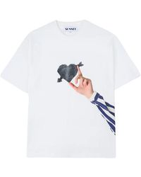 Sunnei - Tops > t-shirts - Lyst