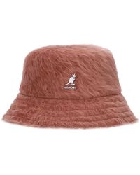 Kangol - Accessoires ,Bruin ,Nylon Furgora Mahonie Bucket Hat - Lyst