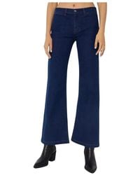 Fay - Flare Jeans Met Zakken - Lyst
