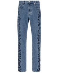 Isabel Marant - Jeans ,Blauw ,Katoen Lewys Jeans - Lyst