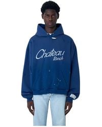 GALLERY DEPT. - Distressed Chateau Raunch Hooded Sweatshirt - Lyst