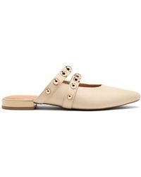 Gioseppo - Studded Leather Mule Sandalen - Lyst