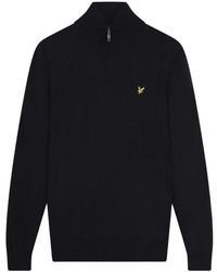 Lyle & Scott - Golf Core 1/4 Zip Merino Jumper - Lyst