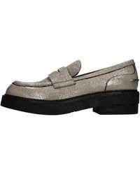 Strategia - Flache Schuhe Grau - Lyst