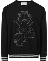 Iceberg - Round-Neck Knitwear - Lyst