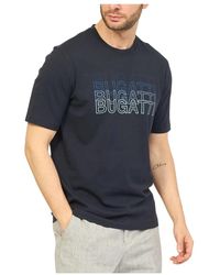 Bugatti - Blaue t-shirts und polos - Lyst