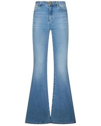 Liu Jo - Jeans Bootcut Met Hoge Taille - Lyst