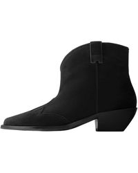 L37 - Schoenen ,Zwart ,Leer Make Your Own Rules Cowboy Boots - Lyst