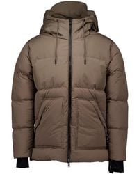 AFTER LABEL - Jassen ,Bruin ,Gewatteerde Taupe Jas Galenan 052 - Lyst