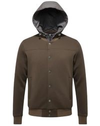 Heskimo - Bomber Pett. Cappuccio Interlock - Lyst
