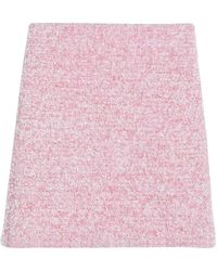 Balenciaga - Bouclé Mini Rok - Lyst