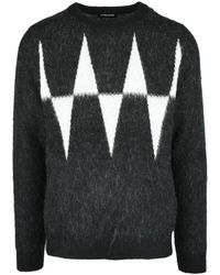CoSTUME NATIONAL - Round-Neck Knitwear - Lyst