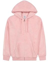Champion - Zip hoodie baumwolle polyester monochrom - Lyst