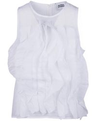 Alpha Studio - Blouses - Lyst